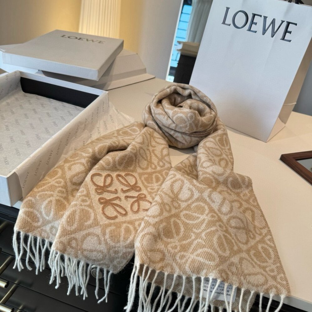 💖✨Loewe logo winter scarf